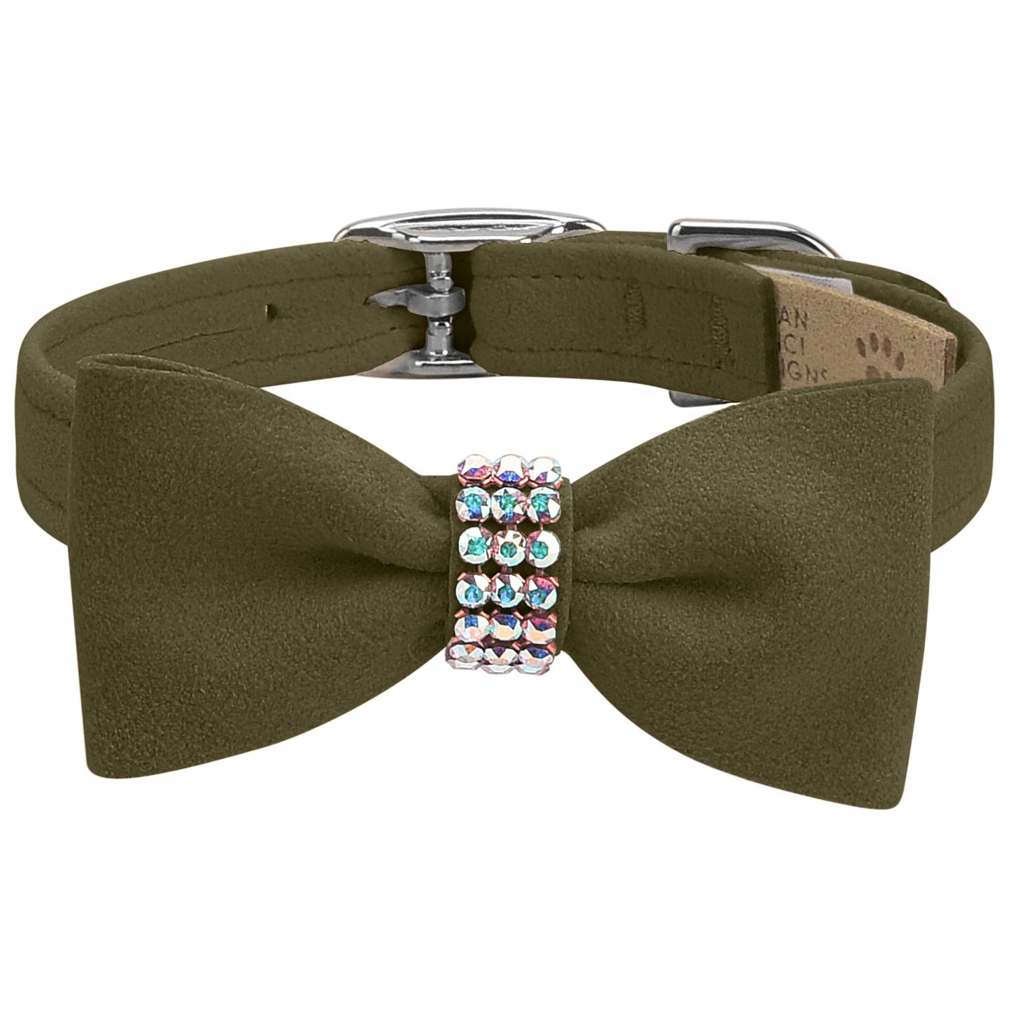 Aurora Borealis Giltmore Bow Tie 1/2" Collar