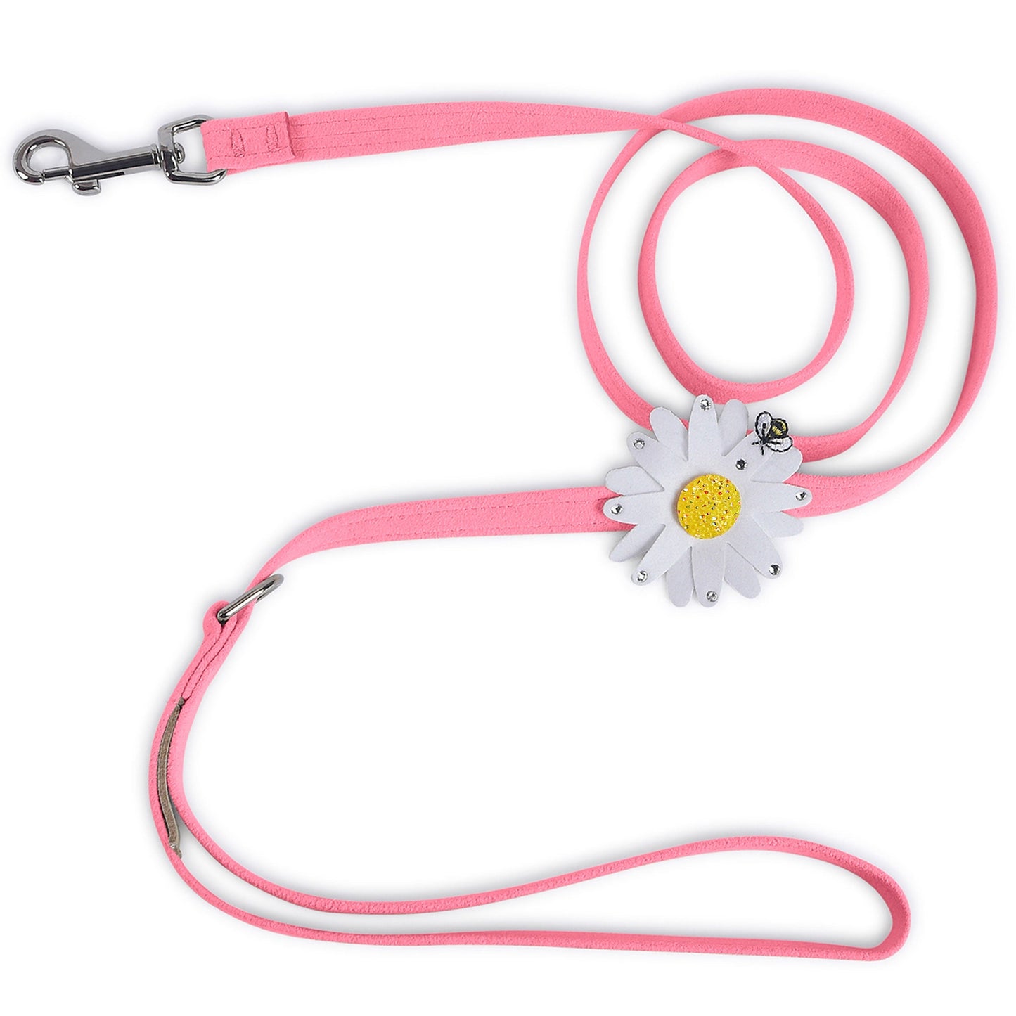 Large Daisy with AB Crystal Stellar Center Leash