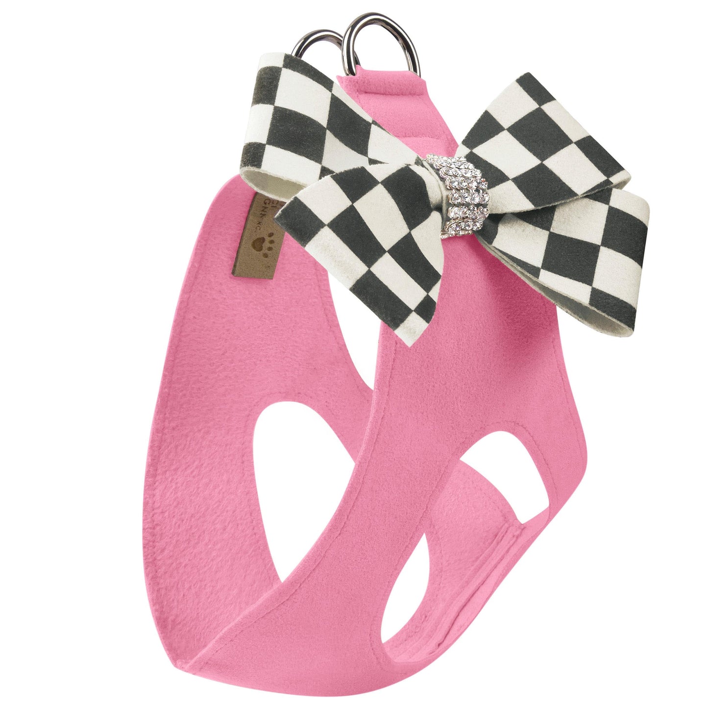 Windsor Check Nouveau Bow Step In Harness-Pretty Pastels