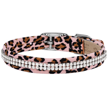 Cheetah Couture 2 Row Giltmore Collar