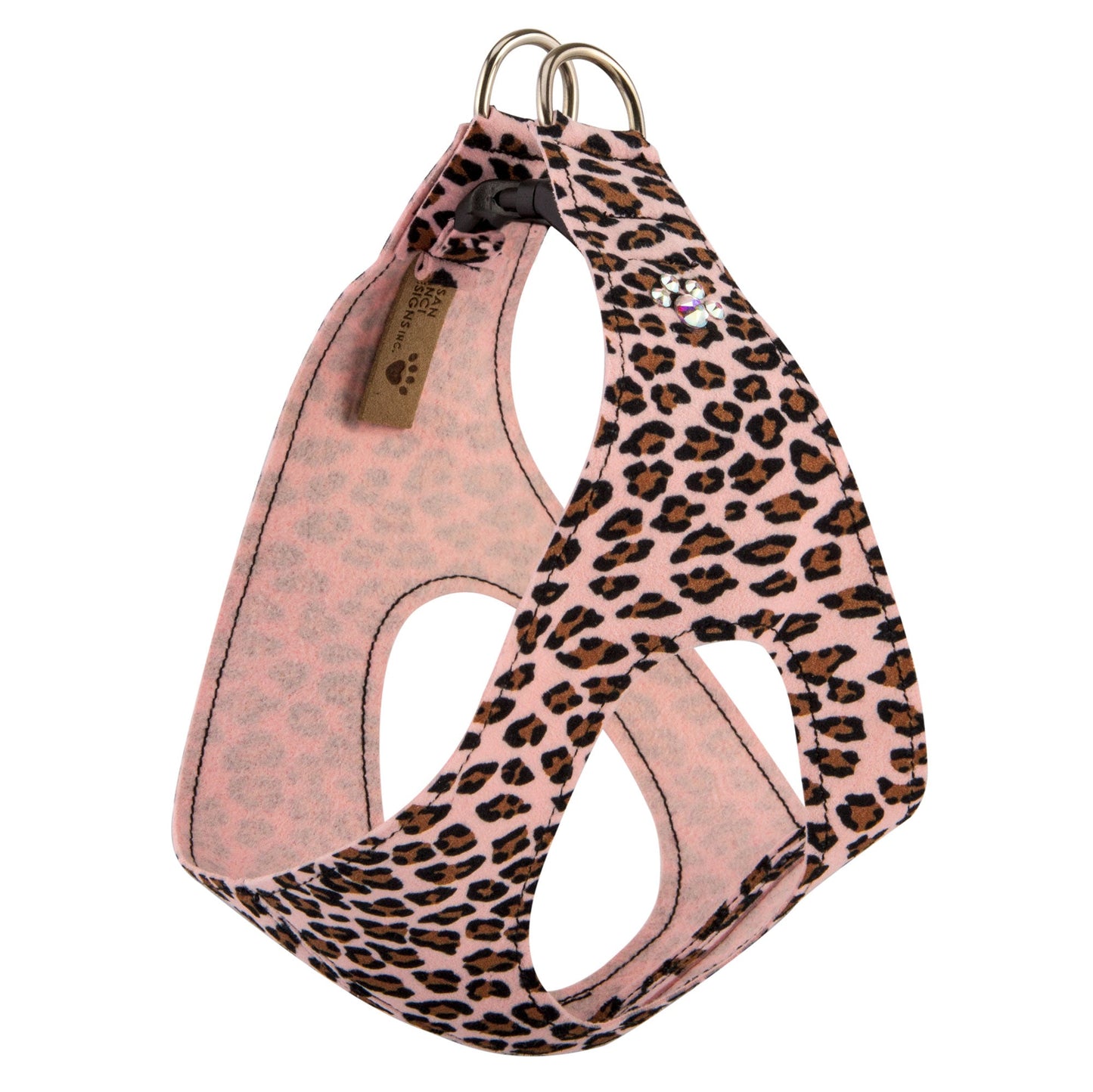 Cheetah Couture Crystal Paws Step In Harness