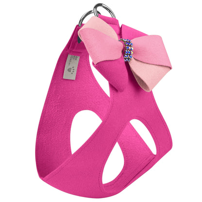 Pink Velvet Step In Harness