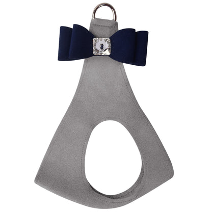 Indigo Big Bow Step In Harness