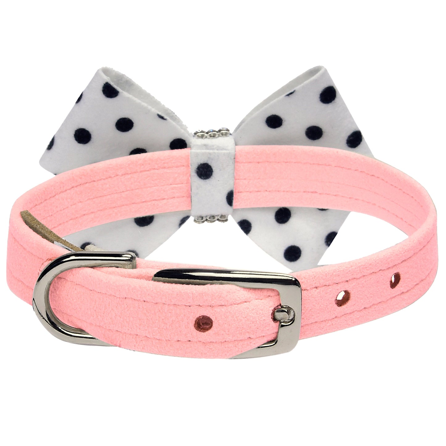 Polka Dot Nouveau Bow Collar