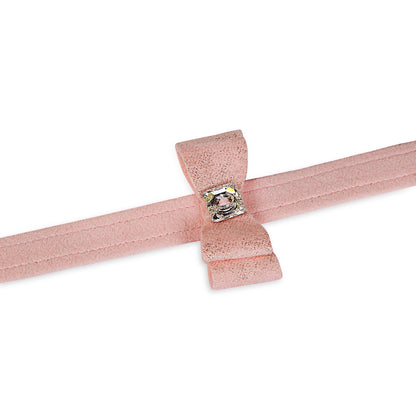 Puppy Pink Glitzerati Big Bow Leash