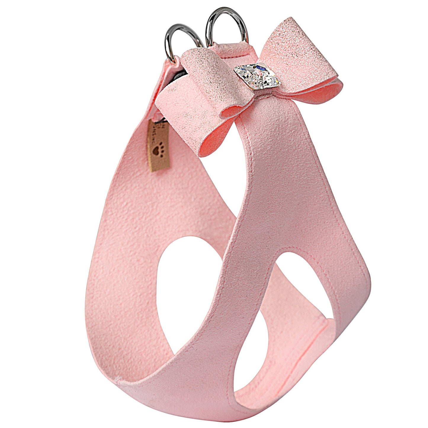 Puppy Pink Glitzerati Big Bow Step In Harness