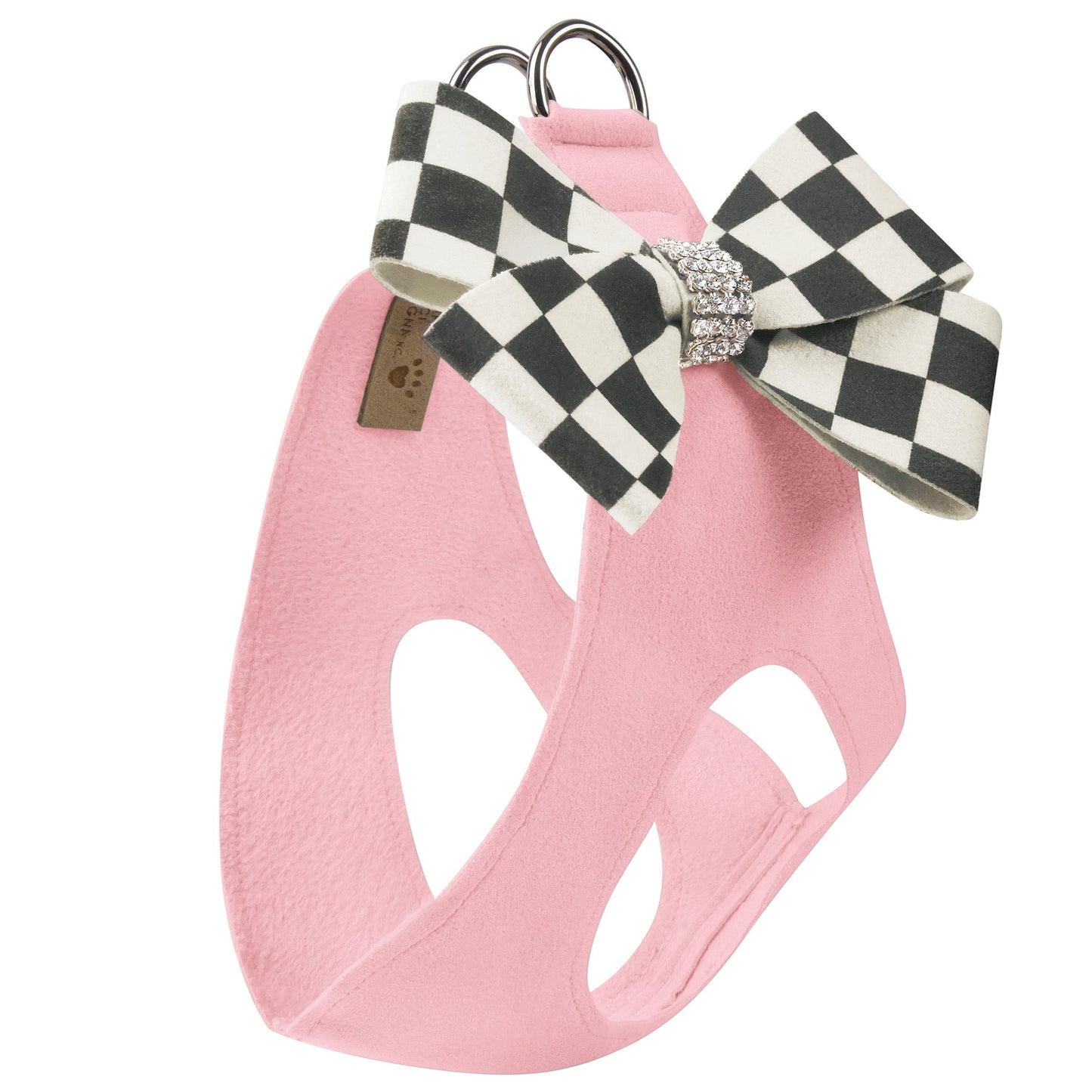 Windsor Check Nouveau Bow Step In Harness-Pretty Pastels