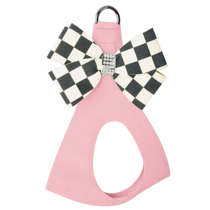 Windsor Check Nouveau Bow Step In Harness-Pretty Pastels