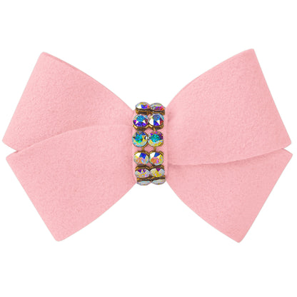 Nouveau Bow Hair Bow with Aurora Borealis Giltmore