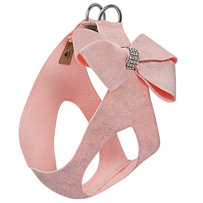 Puppy Pink Glitzerati Nouveau Bow Step In Harness