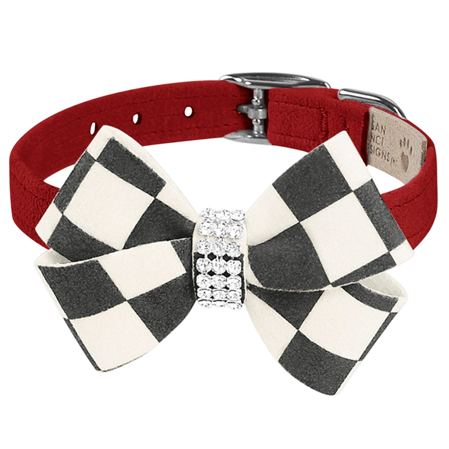 Windsor Check Nouveau Bow Collar