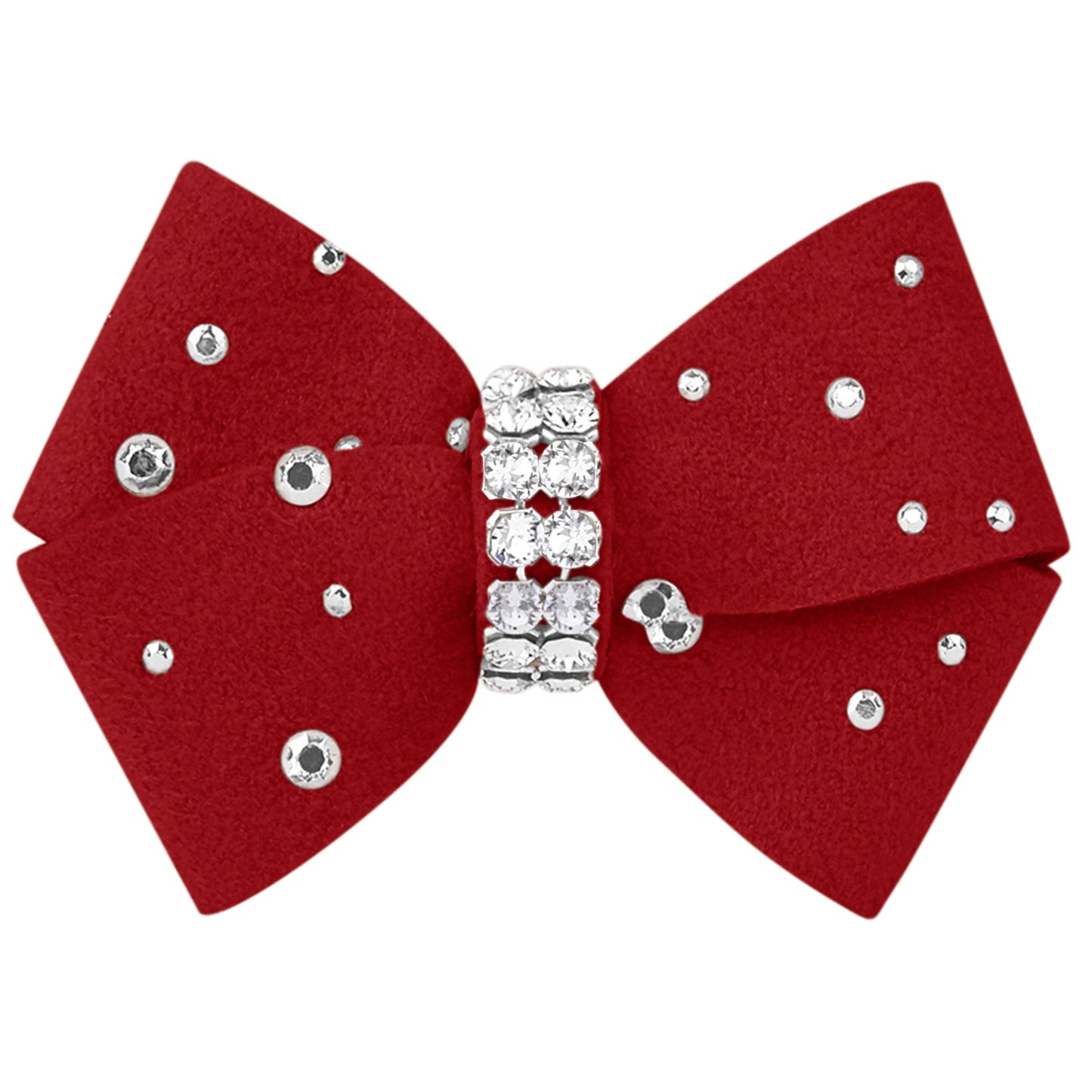 Nouveau Bow Hair Bow with Silver Stardust