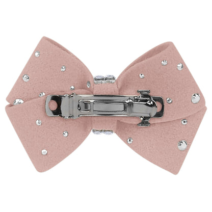 Nouveau Bow Hair Bow with Silver Stardust