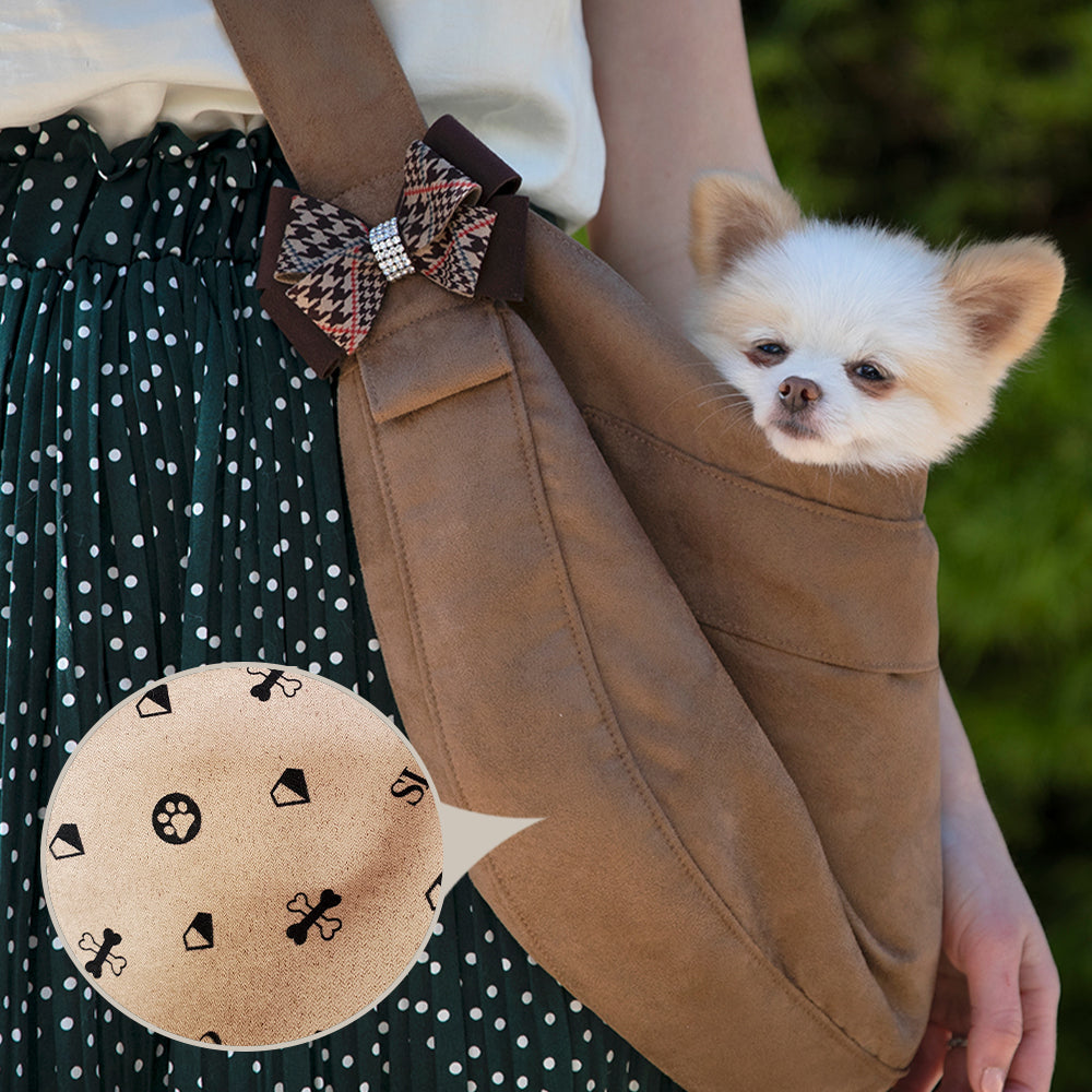 Fawn Cuddle Carrier with Summer Print Liner