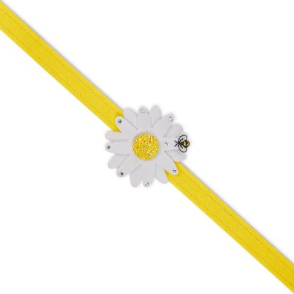 Large Daisy with AB Crystal Stellar Center Leash