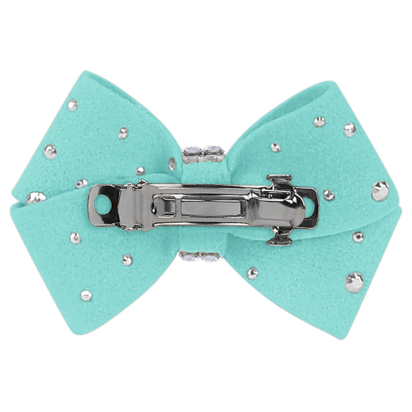 Nouveau Bow Hair Bow with Silver Stardust