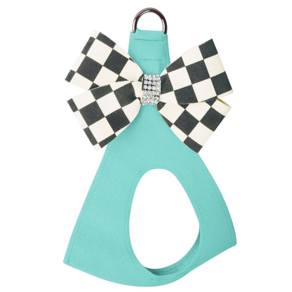 Windsor Check Nouveau Bow Step In Harness-Pretty Pastels