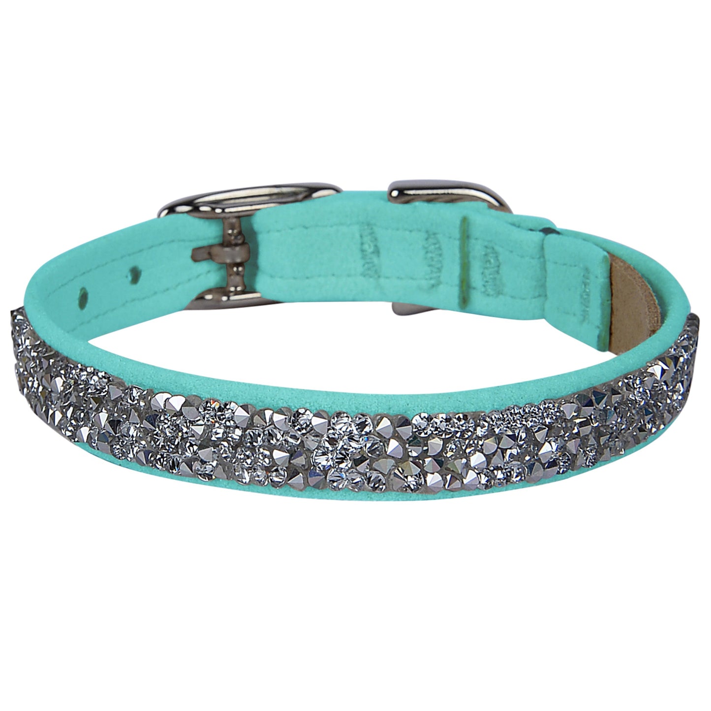 Crystal Rocks 1/2" Cat Collar