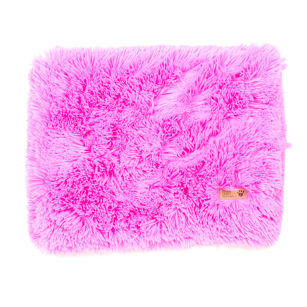 Perfect Pink Shag Blanket